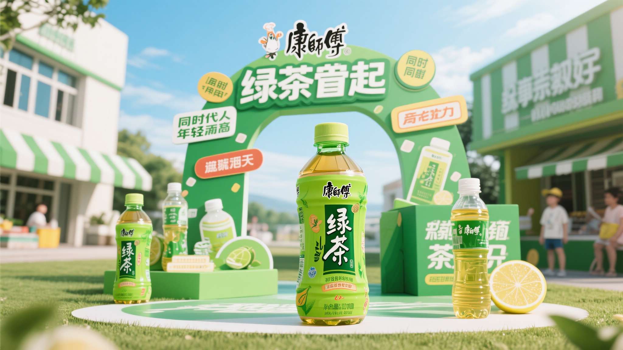 大瓶康师傅绿茶零售价